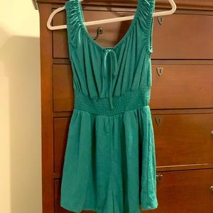 Lush green romper size Small in great condition